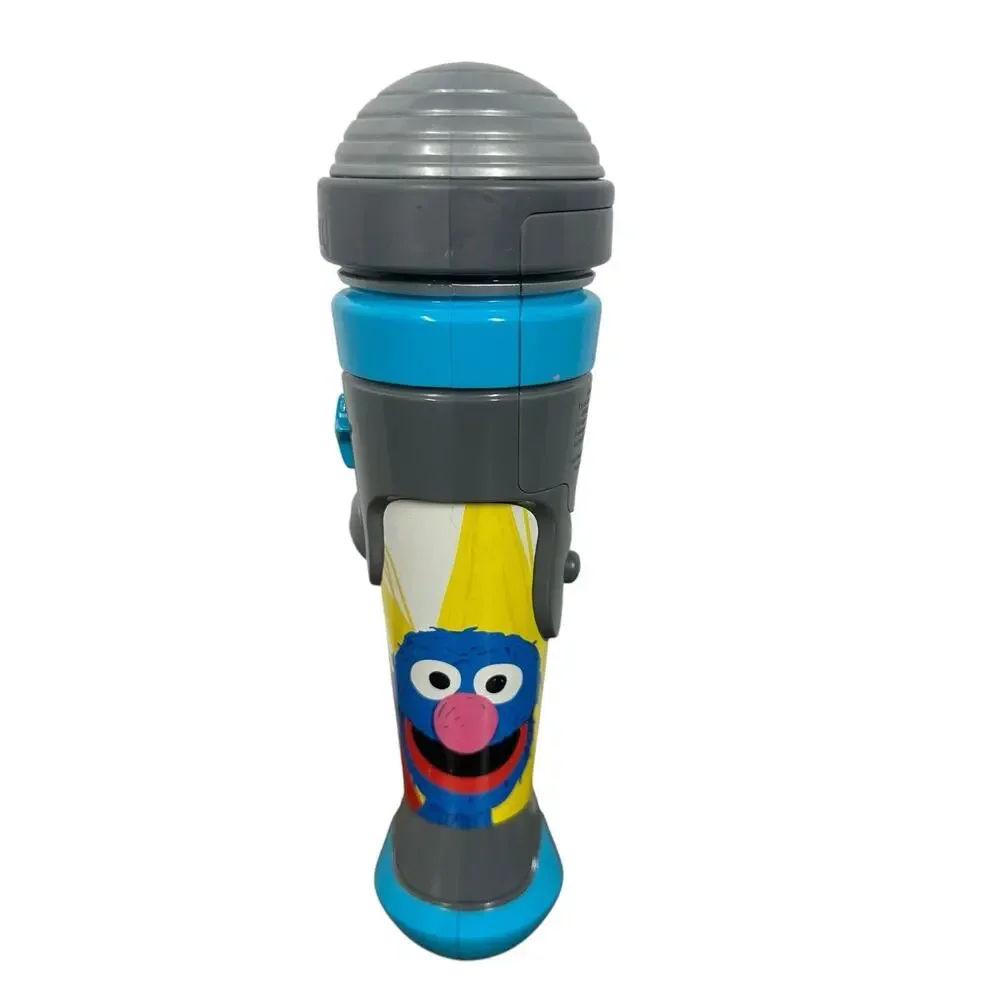 Sesame Street Let's Rock Grover Musical Talking Microphone Playskool Hasbro Toy